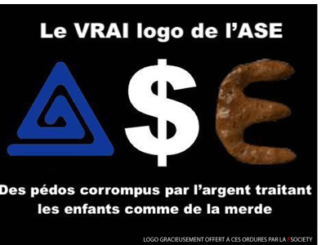 Ase A.s.e Logo Aide Social à L'enfance Placements Abusifs Ase