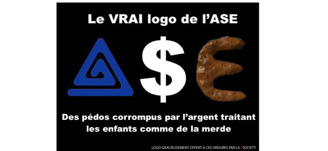 Ase A.s.e Logo Aide Social à L'enfance Placements Abusifs Ase